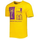 Explore fifa world cup qatar 2022 around the world t-shirt – yellow – England World Cup Kits and Jerseys
