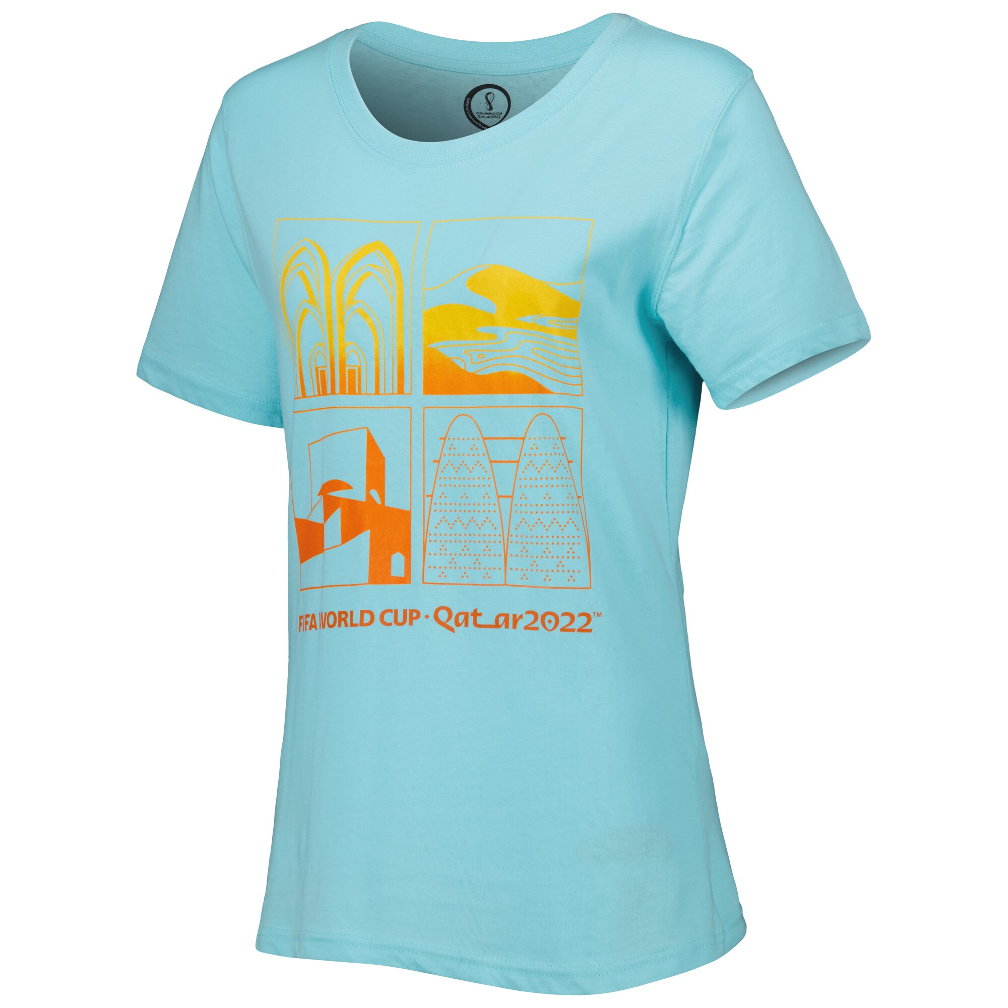 Explore fifa world cup qatar 2022 women8217s oasis t-shirt – aqua – England World Cup Kits and Jerseys