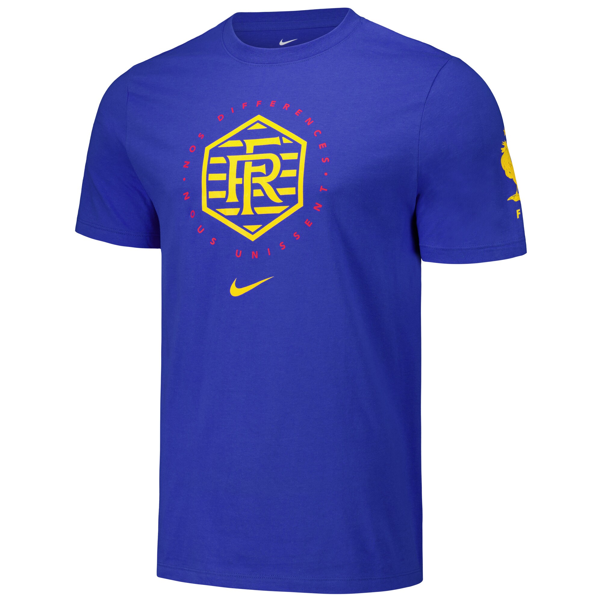 Explore france national team nike localized core cotton t-shirt – royal – England World Cup Kits and Jerseys
