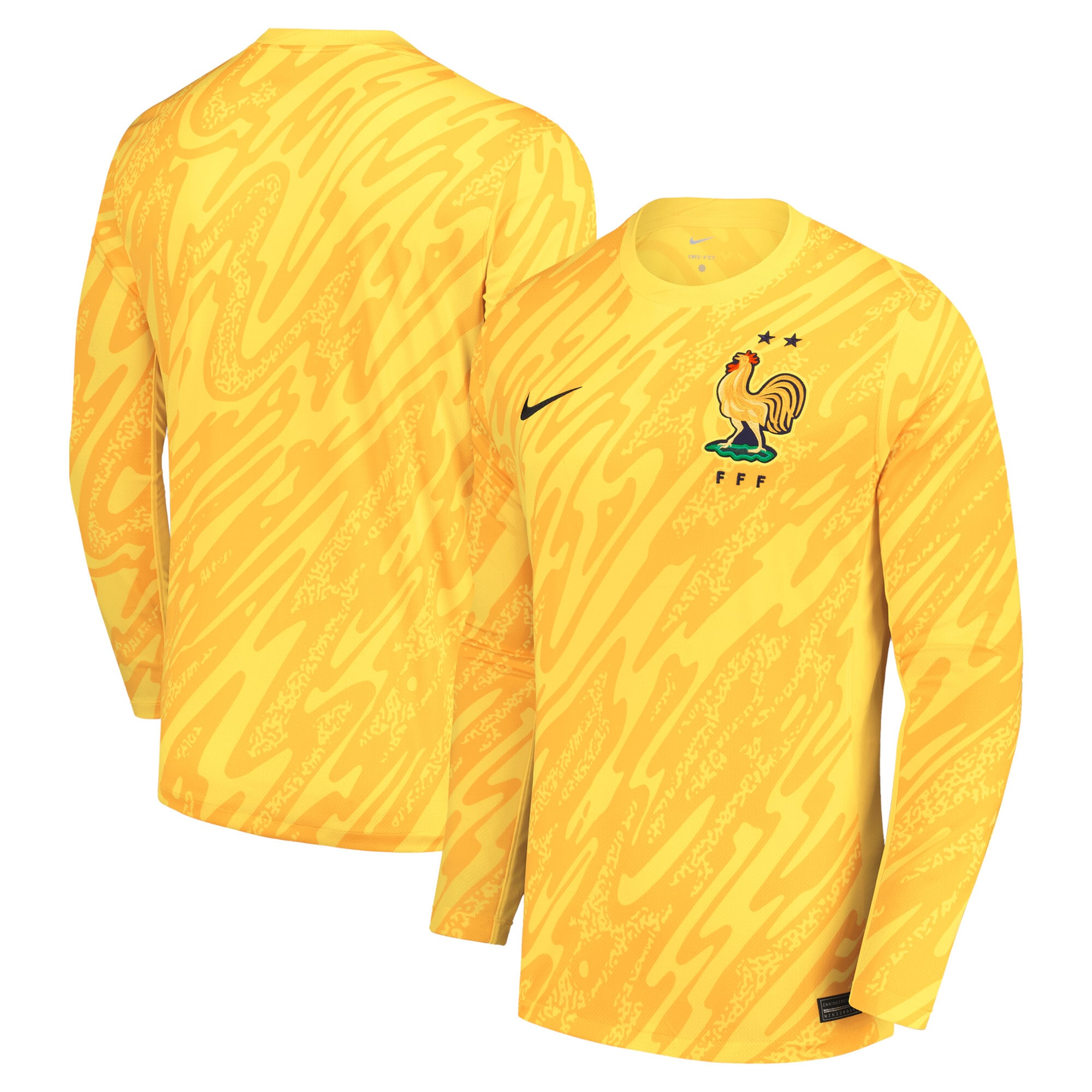 Explore france national team nike youth 2024 goalkeeper replica stadium long sleeve jersey – yellow – England World Cup Kits and Jerseys