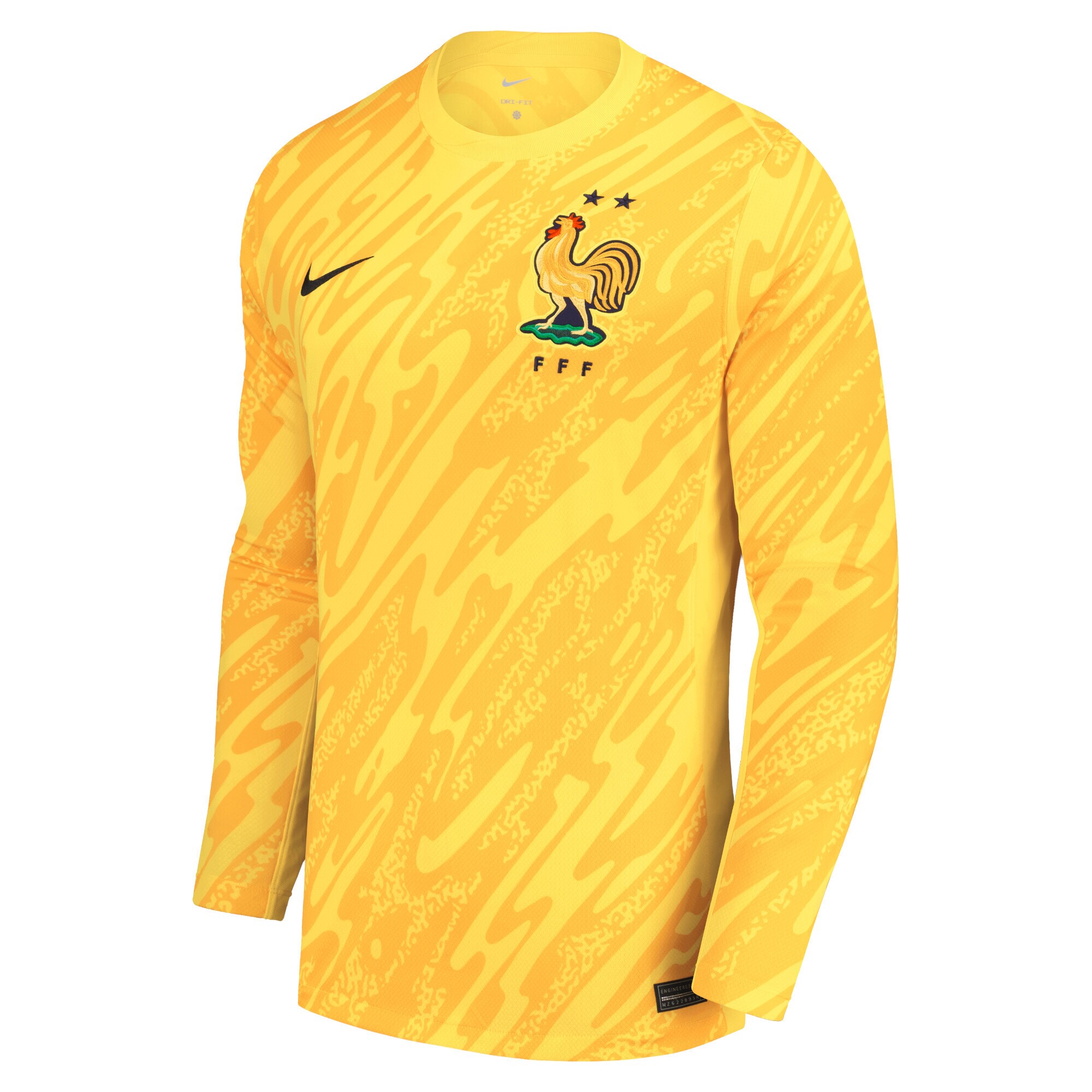 Explore france national team nike youth 2024 goalkeeper replica stadium long sleeve jersey – yellow – England World Cup Kits and Jerseys