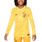Explore france national team nike youth 2024 goalkeeper replica stadium long sleeve jersey – yellow – England World Cup Kits and Jerseys