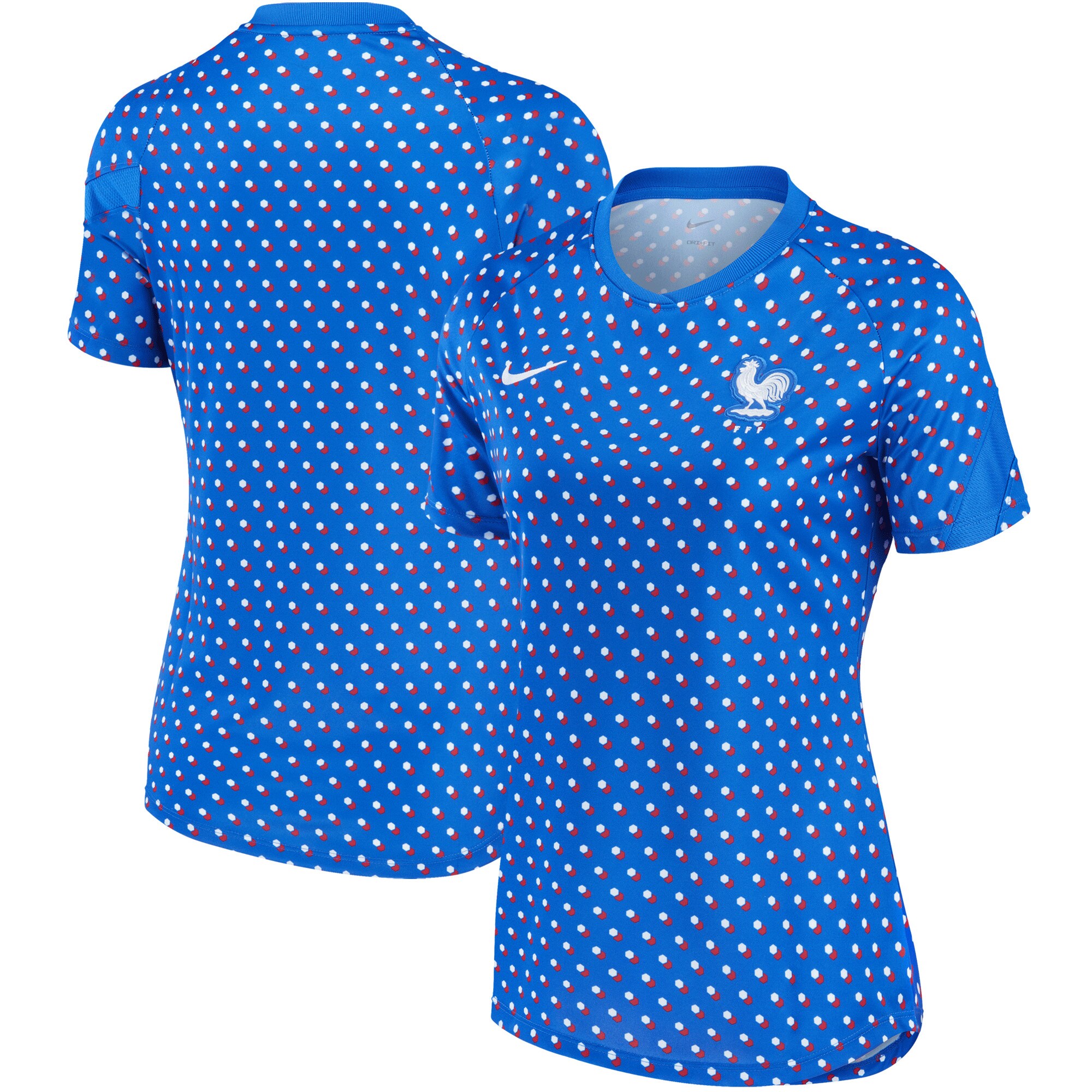 Explore france women8217s national team nike women8217s 202223 away pre-match performance top – blue – England World Cup Kits and Jerseys