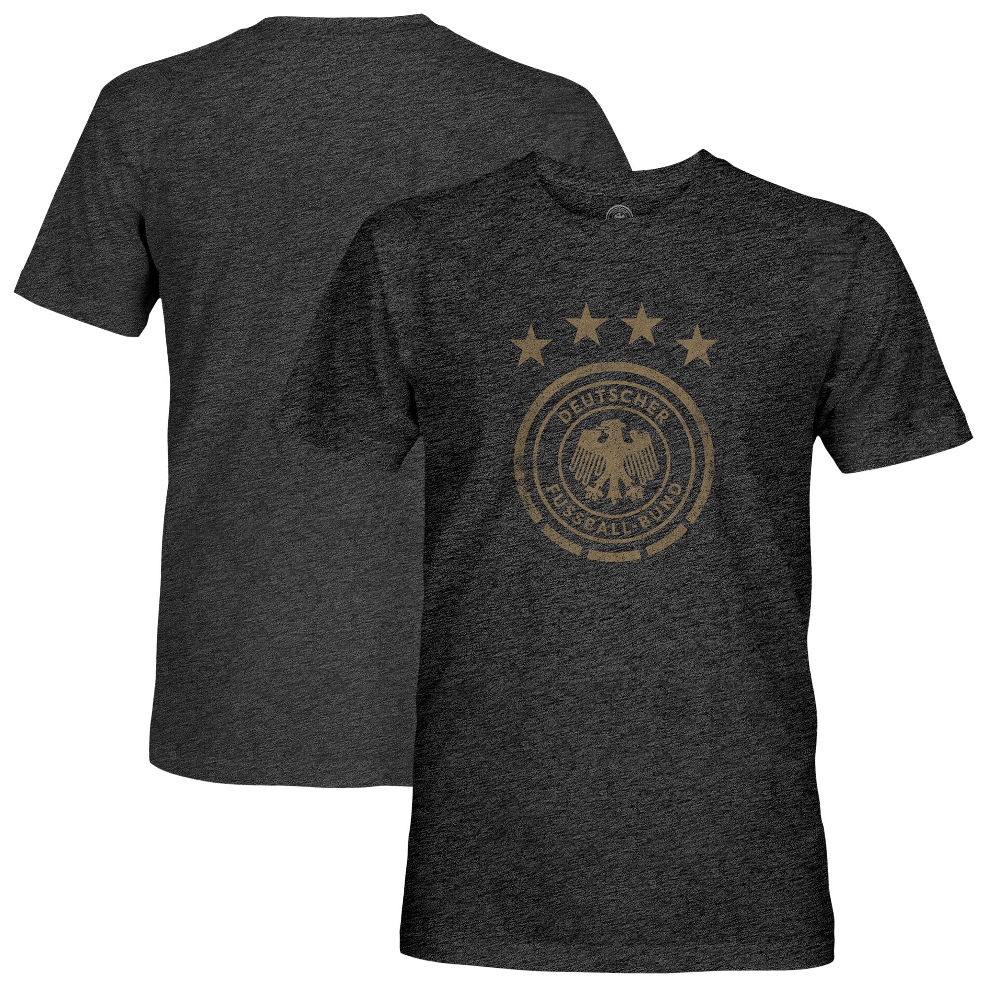 Explore germany national team 1863fc mono badge vintage tri-blend t-shirt – heather black – England World Cup Kits and Jerseys