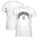 Explore germany national team 1863fc retro wordmark t-shirt – white – England World Cup Kits and Jerseys