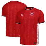 Explore greenland national team hummel 2025 home replica jersey – red – England World Cup Kits and Jerseys