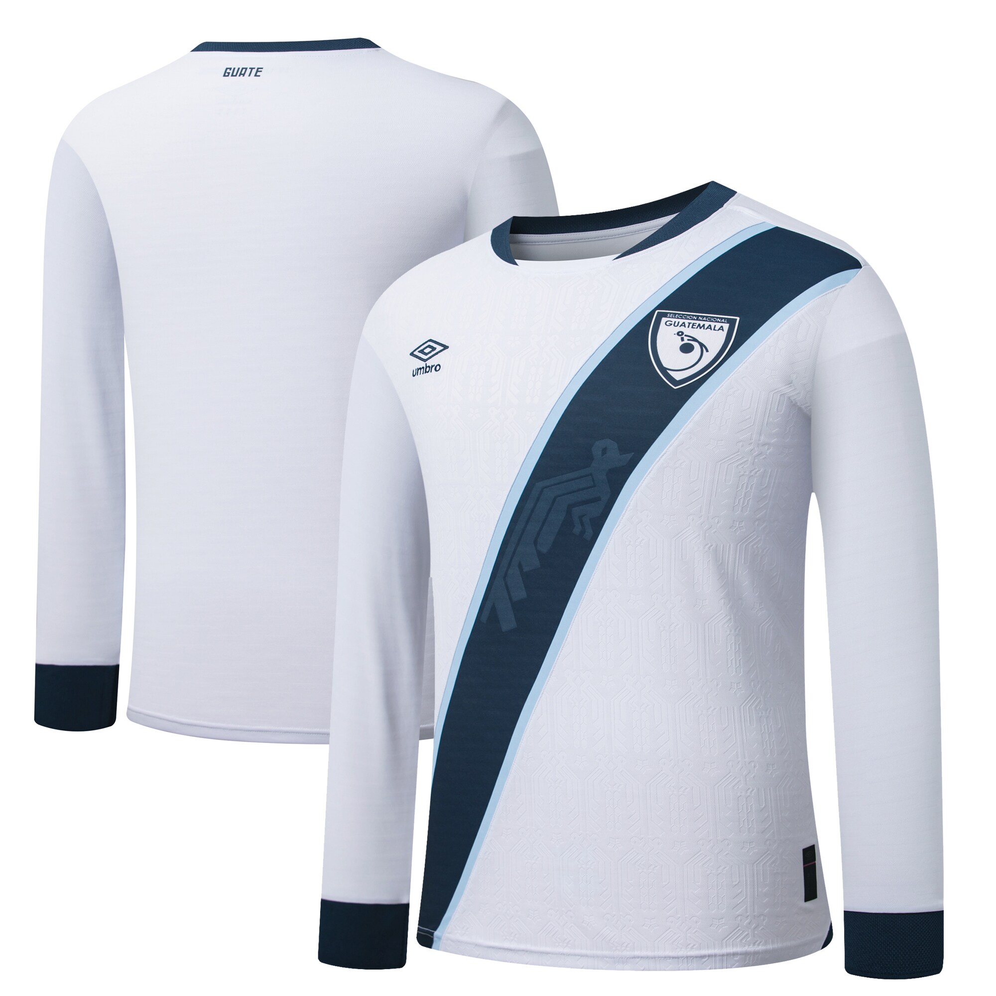 Explore guatemala national team umbro 2025 home replica long sleeve jersey – white – England World Cup Kits and Jerseys