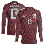 Explore guillermo ochoa mexico national team adidas 2024 home replica player long sleeve jersey – burgundy – England World Cup Kits and Jerseys