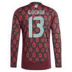Explore guillermo ochoa mexico national team adidas 2024 home replica player long sleeve jersey – burgundy – England World Cup Kits and Jerseys