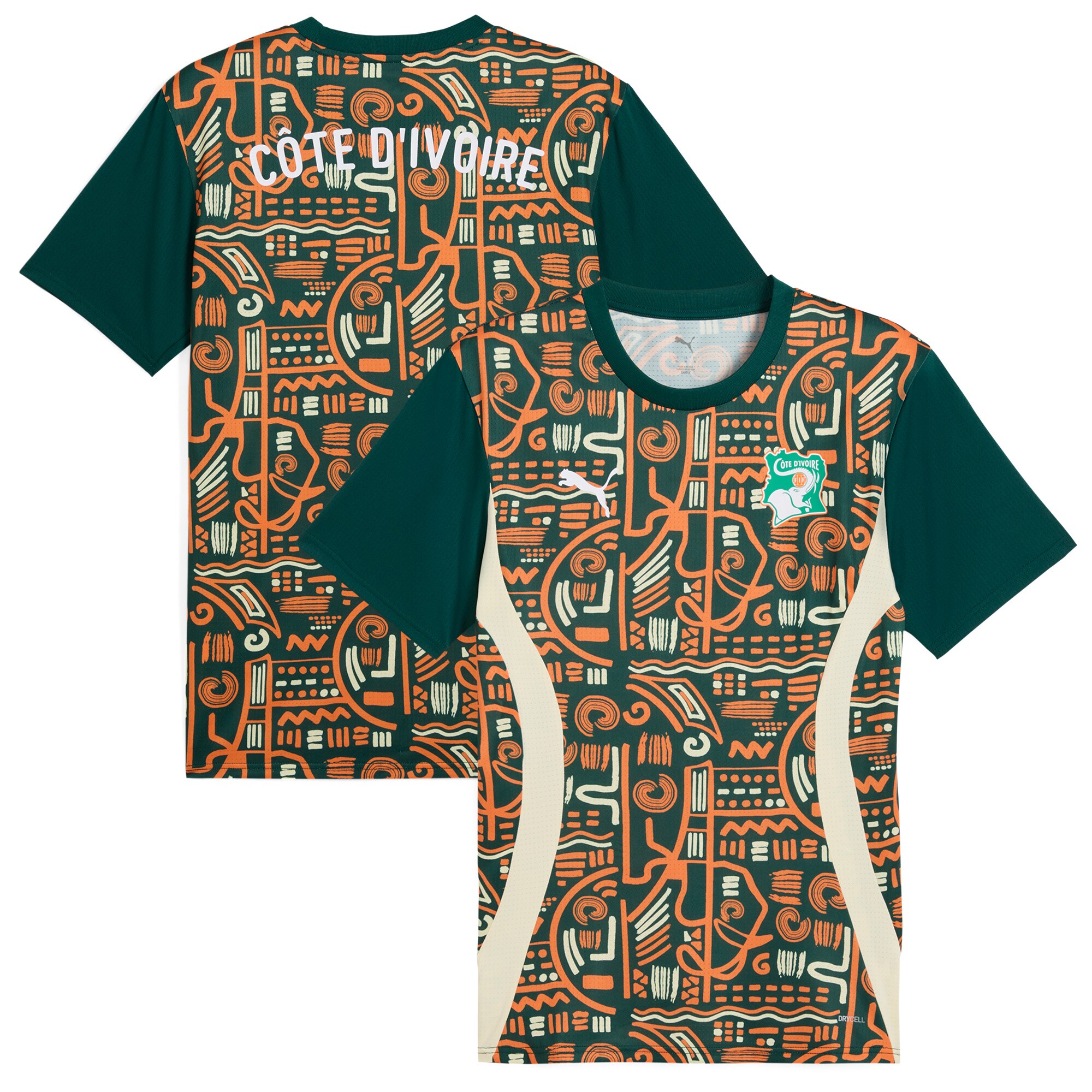 Explore ivory coast national team puma 2025 pre-match jersey – green – England World Cup Kits and Jerseys
