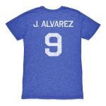 Explore julián Álvarez argentina national team 1863fc retro name amp number tri-blend t-shirt – blue – England World Cup Kits and Jerseys