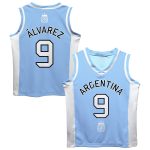 Explore julián Álvarez argentina national team vive la fete mesh basketball jersey – light blue – England World Cup Kits and Jerseys