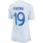 Explore karim benzema france national team nike women8217s 202223 away breathe stadium replica player jersey – white – England World Cup Kits and Jerseys
