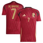 Explore kevin de bruyne belgium national team adidas 2024 home replica player jersey – burgundy – England World Cup Kits and Jerseys