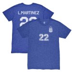 Explore lautaro martinez argentina national team 1863fc retro player tri-blend t-shirt – blue – England World Cup Kits and Jerseys