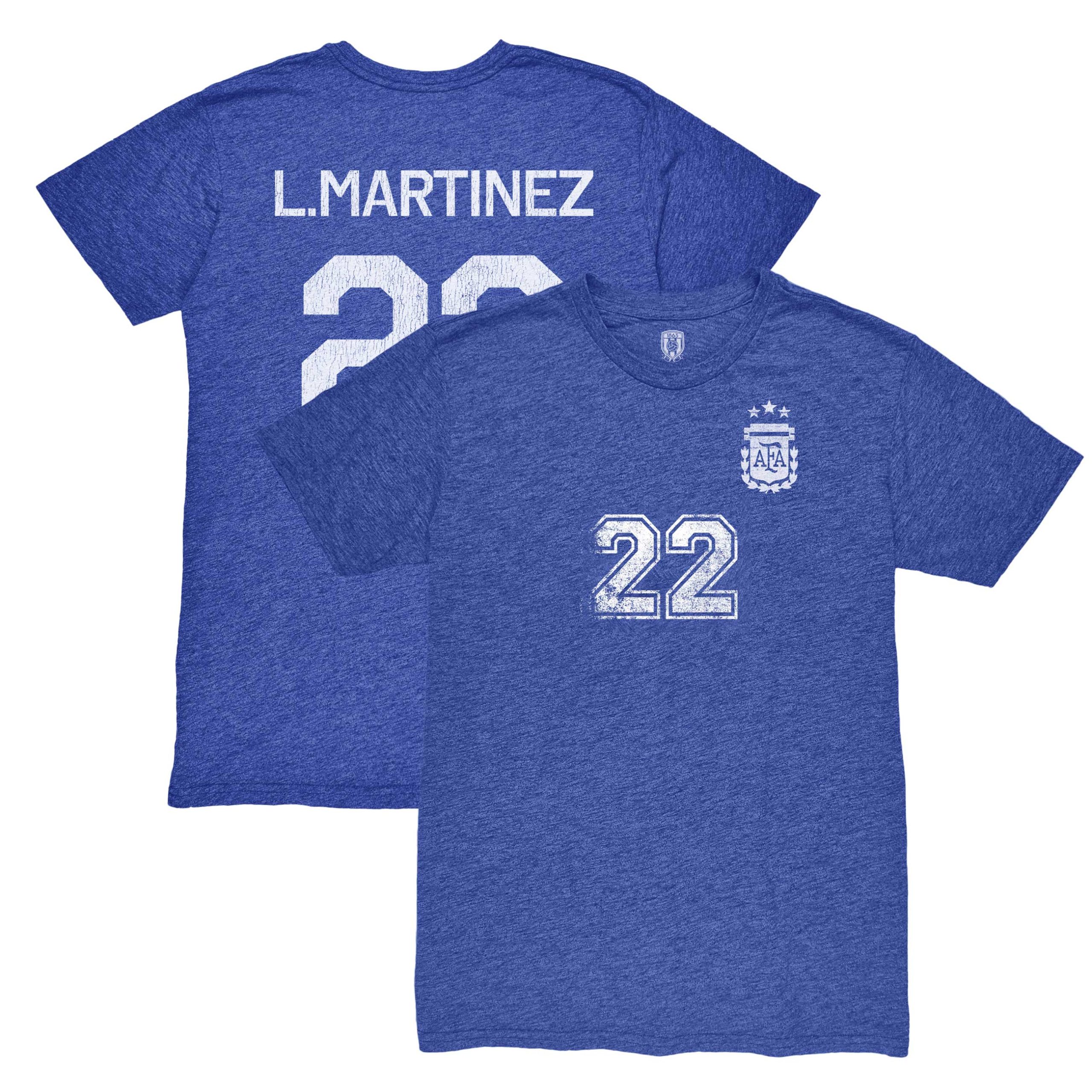 Explore lautaro martinez argentina national team 1863fc retro player tri-blend t-shirt – blue – England World Cup Kits and Jerseys