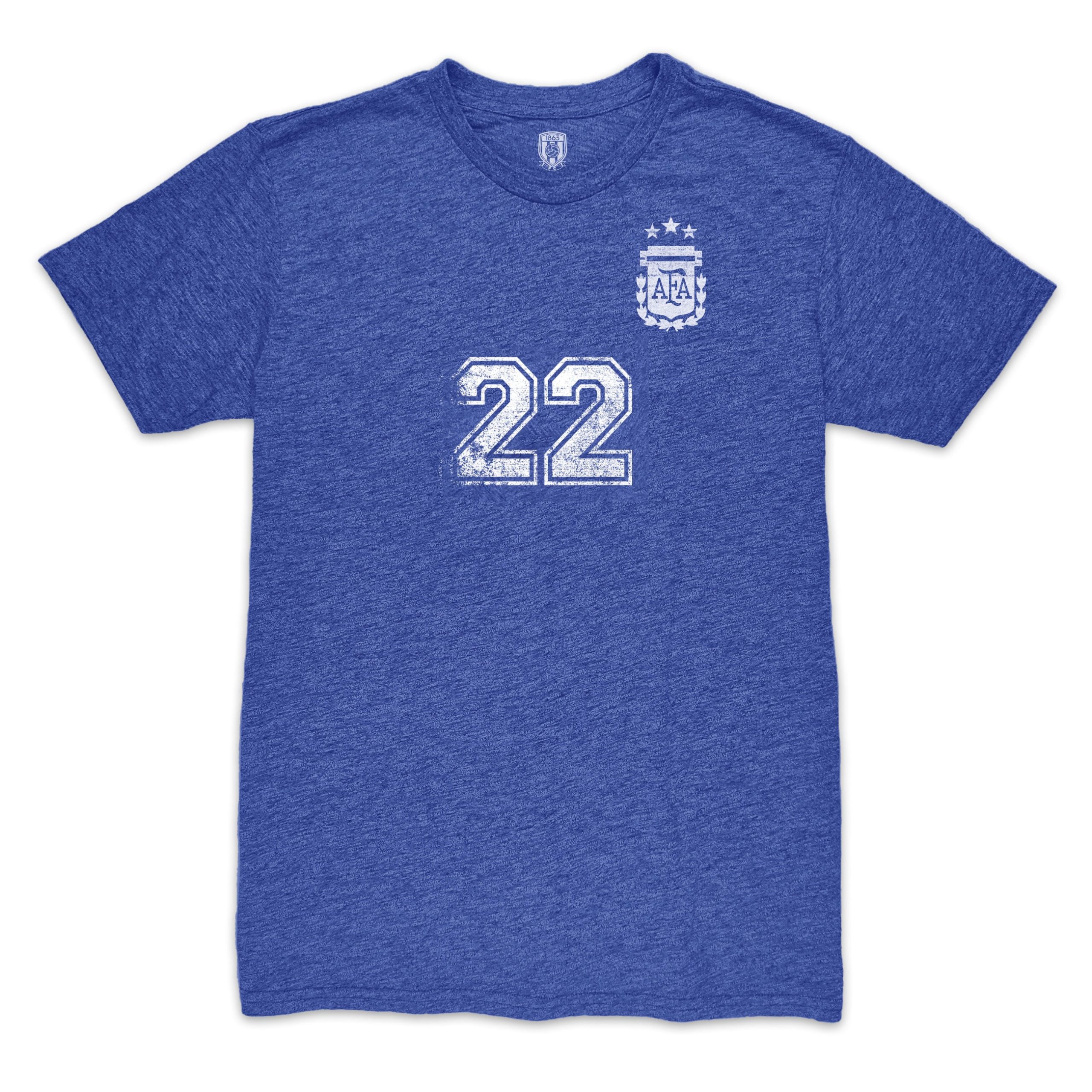 Explore lautaro martinez argentina national team 1863fc retro player tri-blend t-shirt – blue – England World Cup Kits and Jerseys