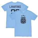 Explore lautaro martinez argentina national team 1863fc retro player tri-blend t-shirt – light blue – England World Cup Kits and Jerseys
