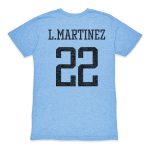 Explore lautaro martinez argentina national team 1863fc retro player tri-blend t-shirt – light blue – England World Cup Kits and Jerseys
