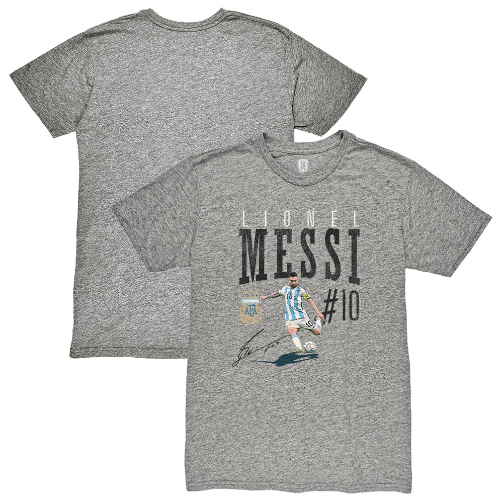Explore lionel messi argentina national team 1863fc snapshot tri-blend t-shirt – heather gray – England World Cup Kits and Jerseys