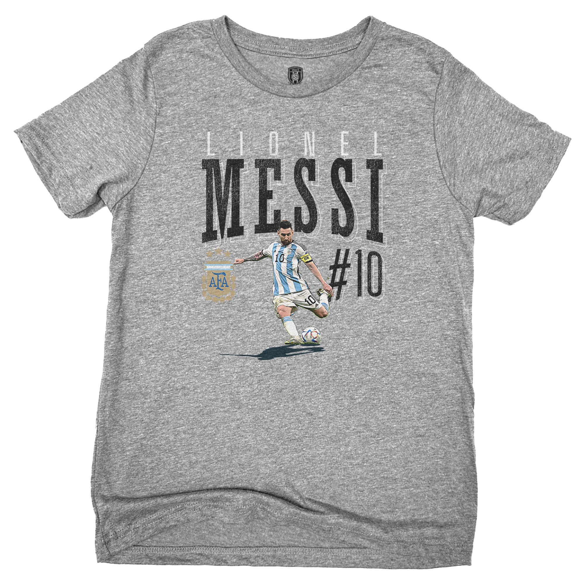 Explore lionel messi argentina national team 1863fc youth snapshot t-shirt – heather gray – England World Cup Kits and Jerseys