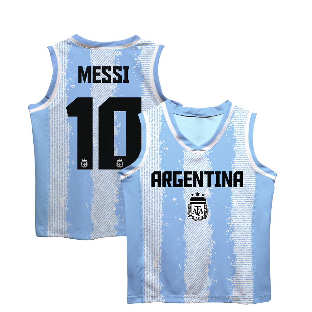 Explore lionel messi argentina national team vive la fete youth painted stripes basketball jersey – light blue – England World Cup Kits and Jerseys
