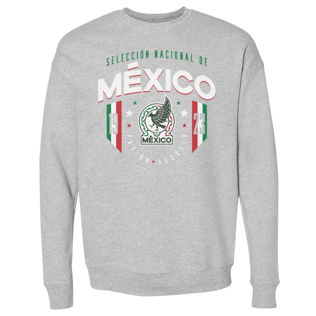 Explore mexico national team 500 level 1923 pullover sweatshirt – heather gray – England World Cup Kits and Jerseys
