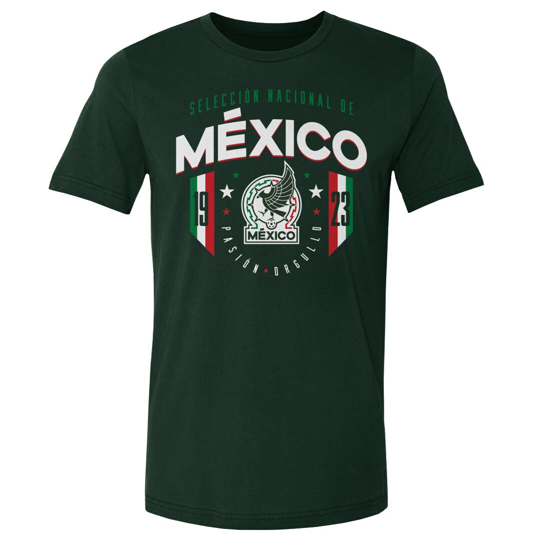 Explore mexico national team 500 level 1923 t-shirt – forest green – England World Cup Kits and Jerseys