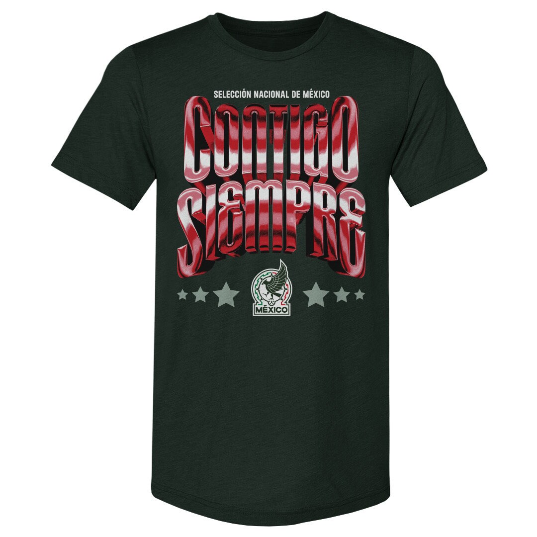 Explore mexico national team 500 level contigo siempre vintage premium tri-blend t-shirt – forest green – England World Cup Kits and Jerseys