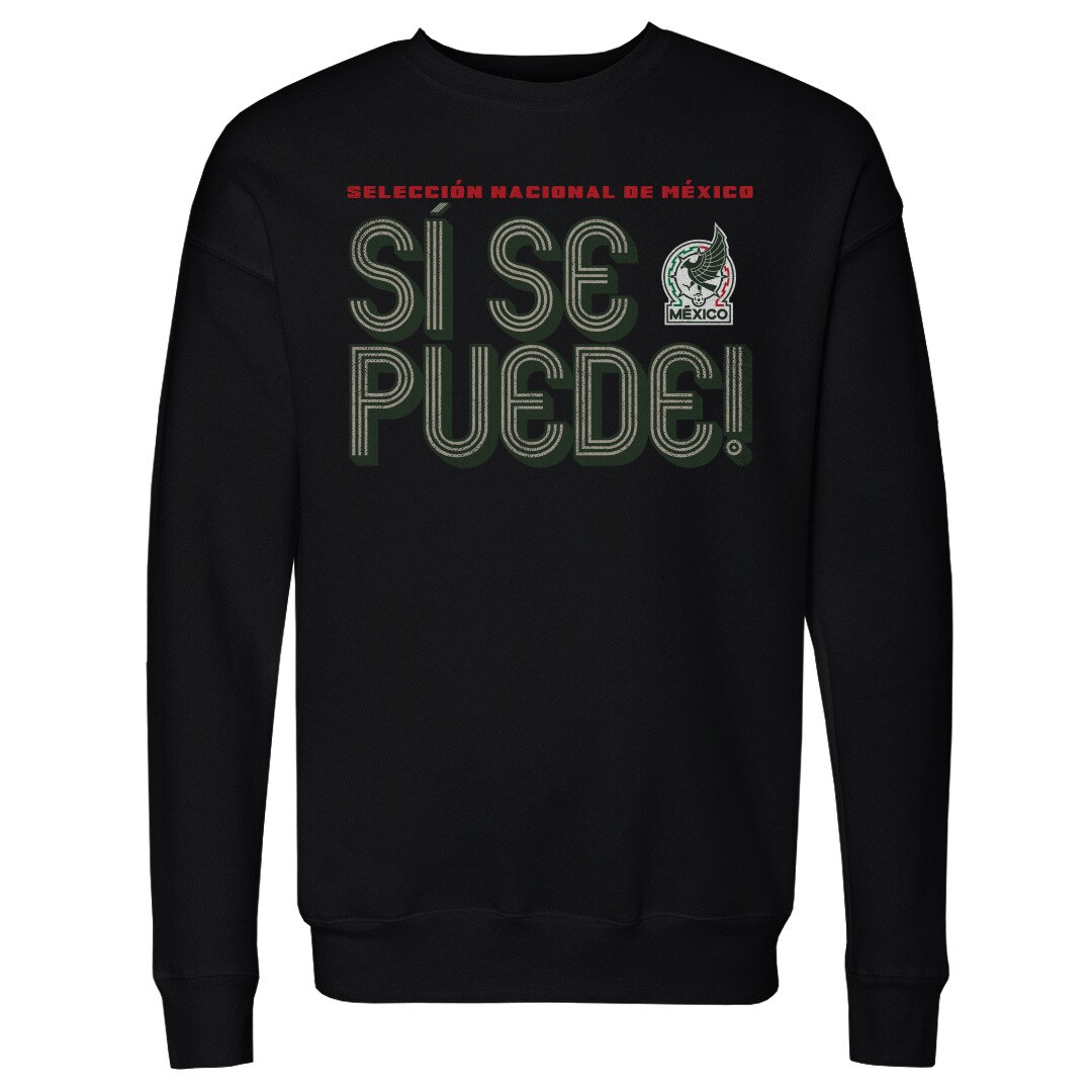 Explore mexico national team 500 level si se puede inline bold pullover sweatshirt – black – England World Cup Kits and Jerseys