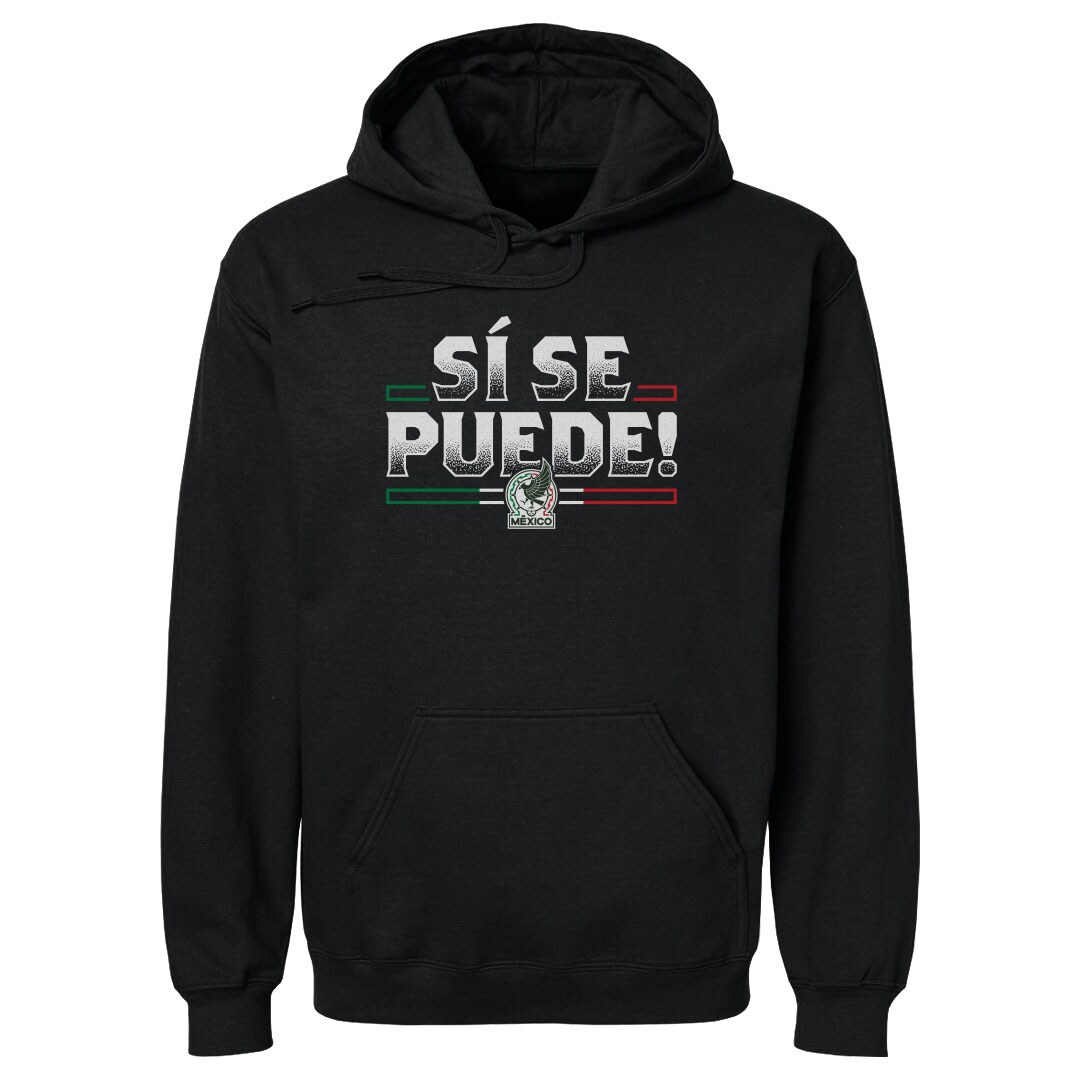 Explore mexico national team 500 level si se puede pullover hoodie – black – England World Cup Kits and Jerseys