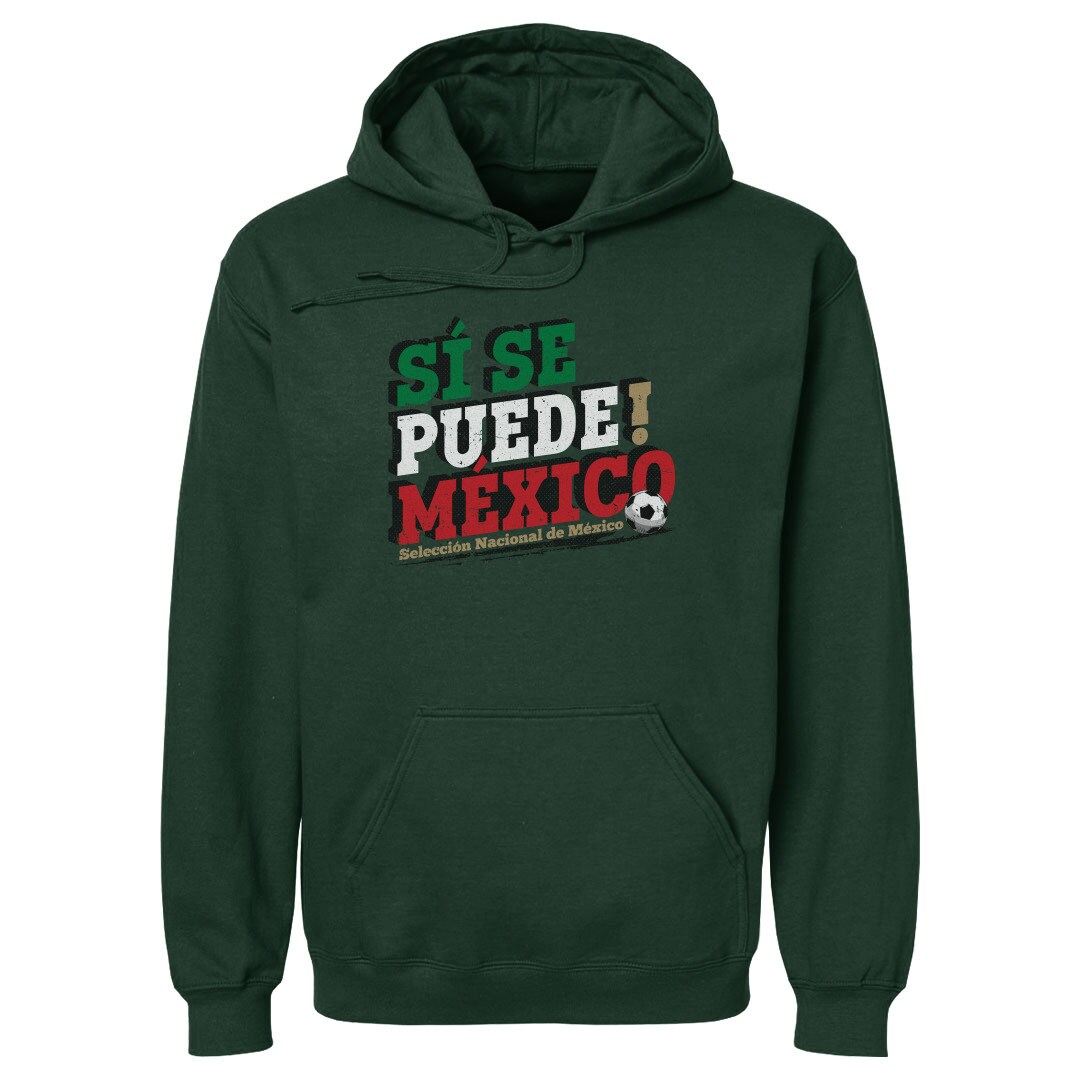 Explore mexico national team 500 level si se puede pullover hoodie – forest green – England World Cup Kits and Jerseys