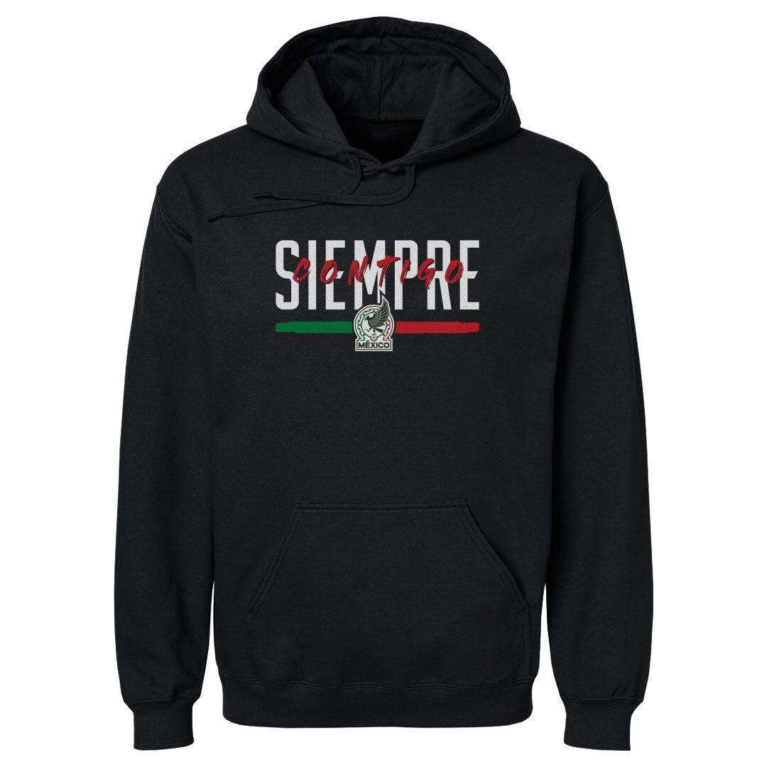 Explore mexico national team 500 level siempre contigo pullover hoodie – black – England World Cup Kits and Jerseys