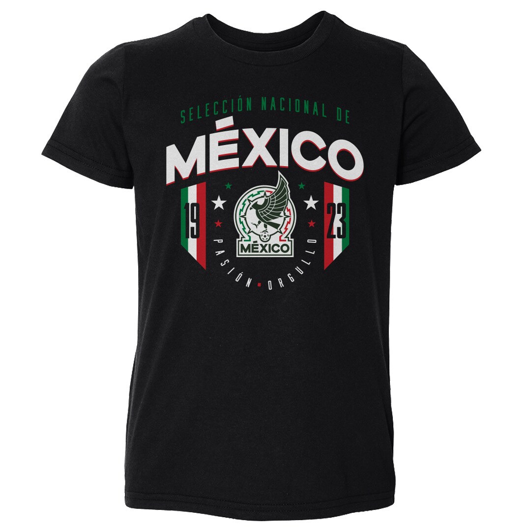 Explore mexico national team 500 level toddler 1923 t-shirt – black – England World Cup Kits and Jerseys
