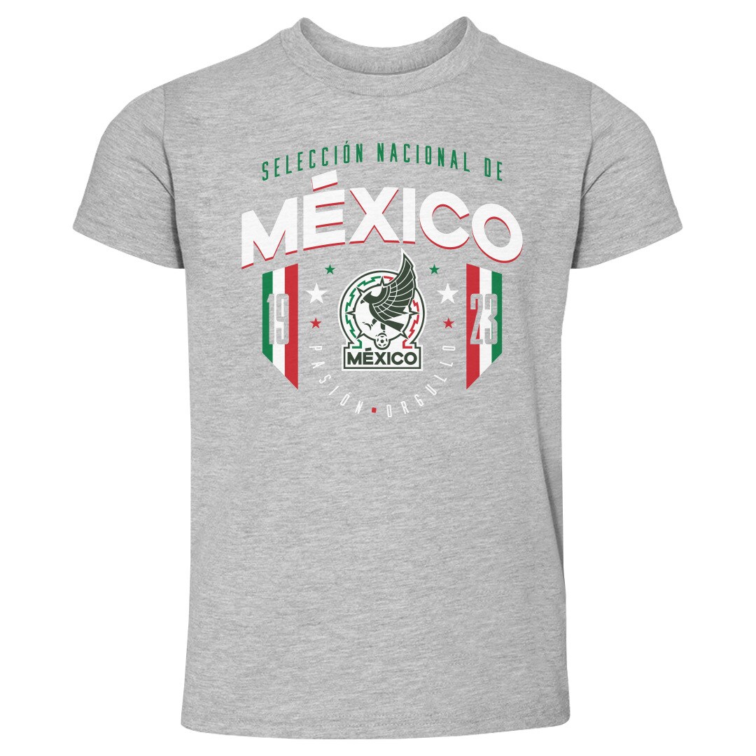 Explore mexico national team 500 level toddler 1923 t-shirt – heather gray – England World Cup Kits and Jerseys