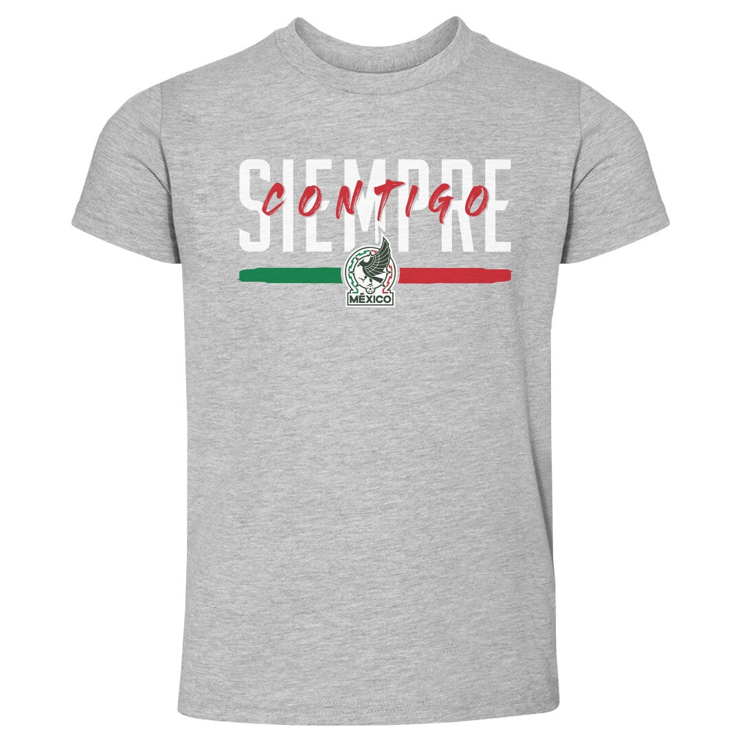 Explore mexico national team 500 level toddler siempre contigo t-shirt – heather gray – England World Cup Kits and Jerseys