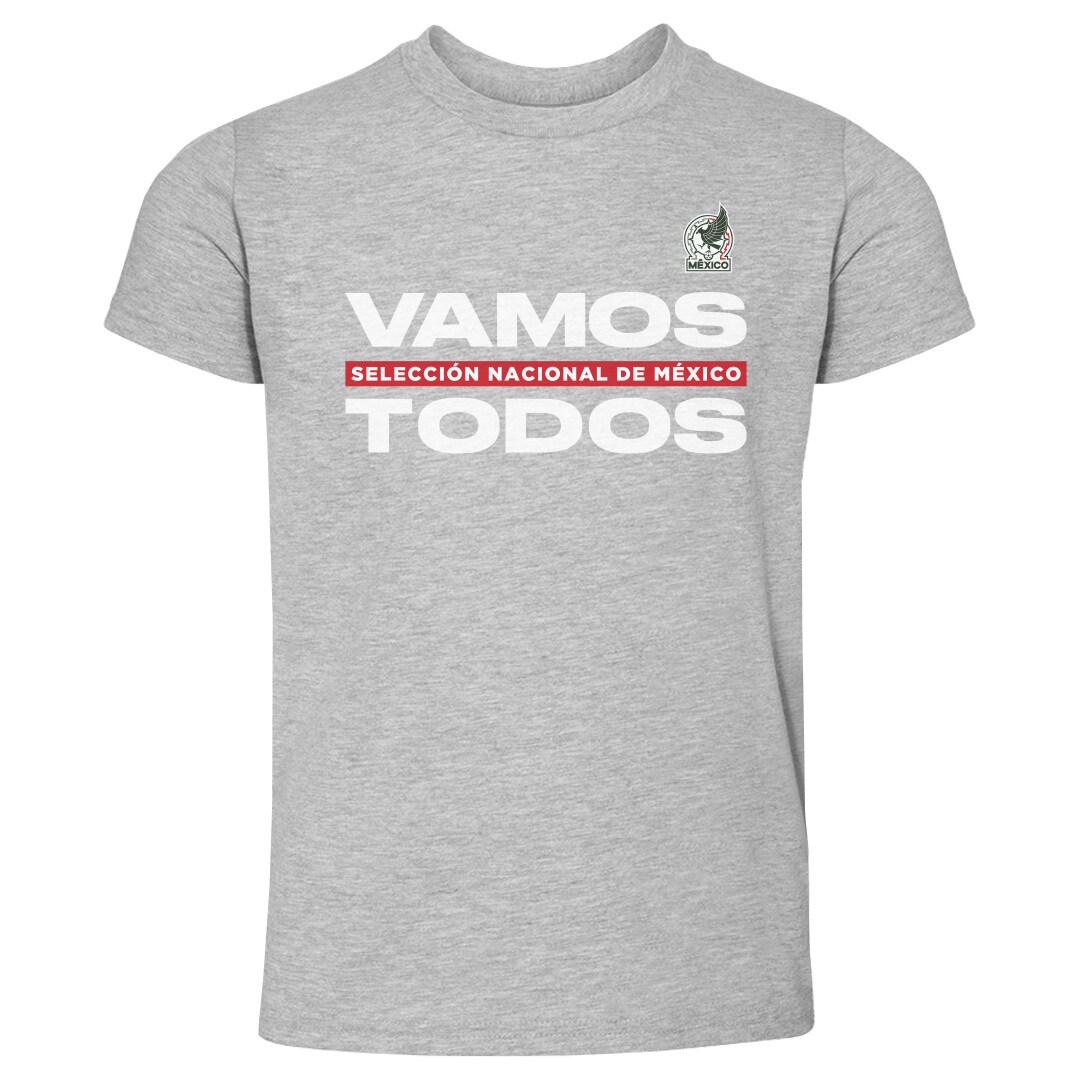 Explore mexico national team 500 level toddler vamos todos t-shirt – heather gray – England World Cup Kits and Jerseys