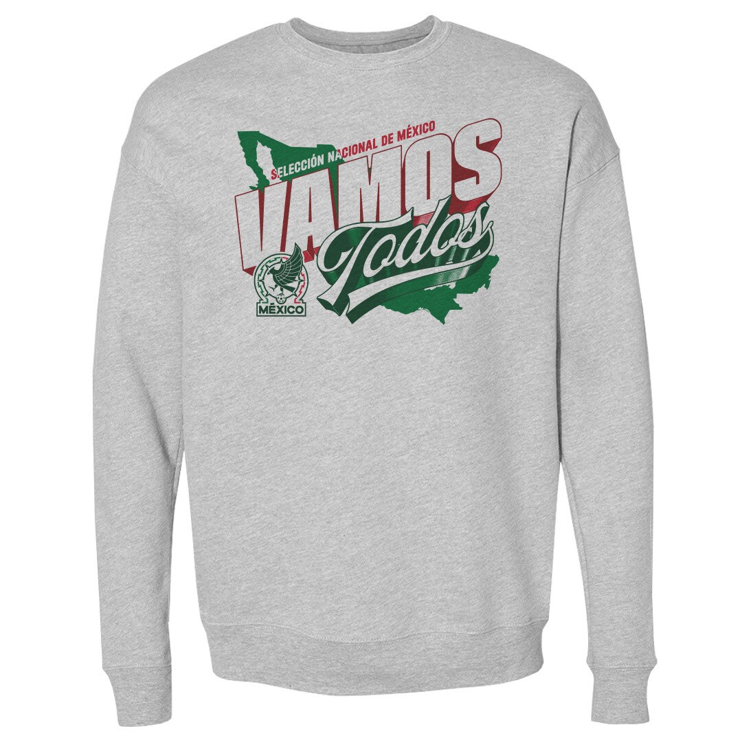 Explore mexico national team 500 level vamos todos country crewneck sweatshirt – heather gray – England World Cup Kits and Jerseys