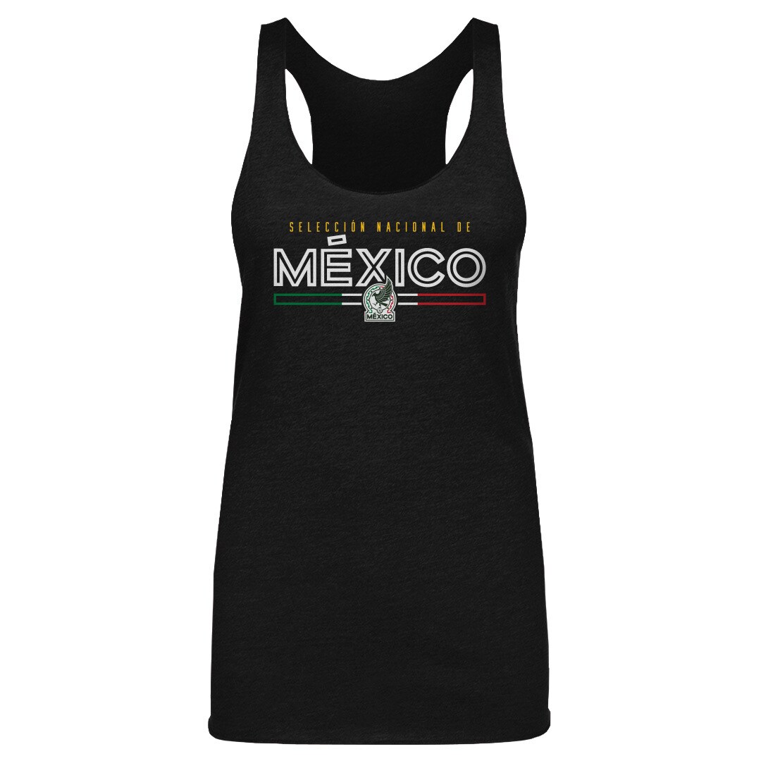 Explore mexico national team 500 level women8217s inline tri-blend racerback tank top – black – England World Cup Kits and Jerseys