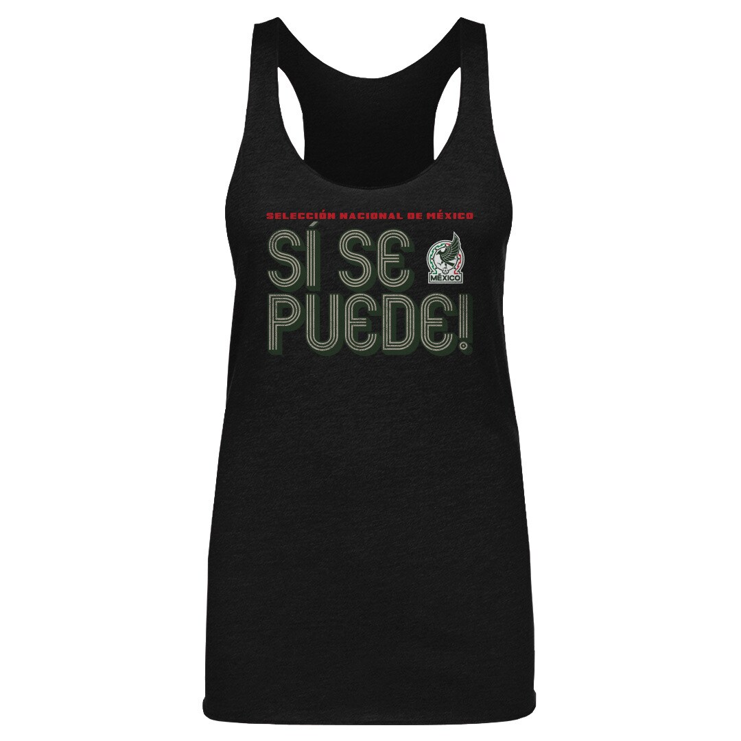 Explore mexico national team 500 level women8217s si se puede inline bold tri-blend racerback tank top – black – England World Cup Kits and Jerseys