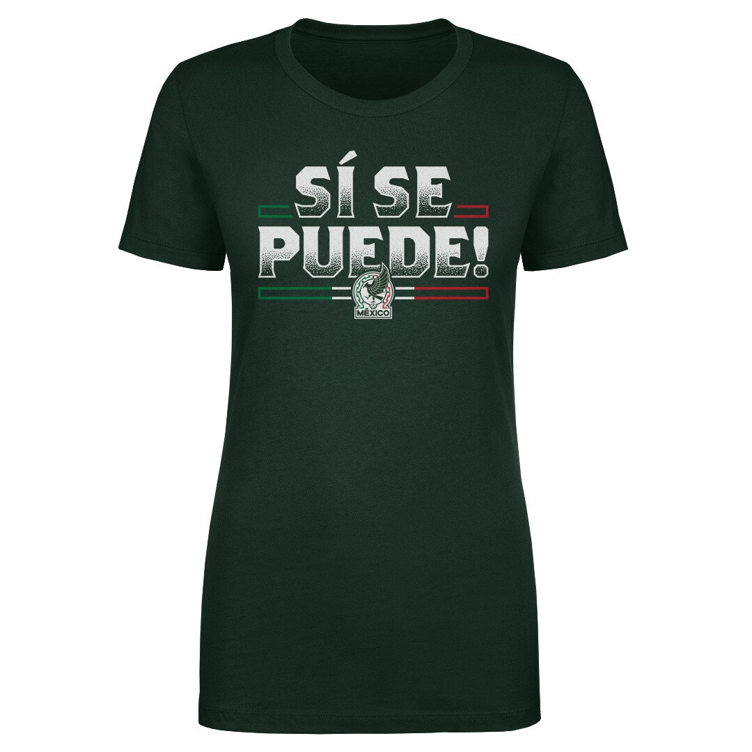Explore mexico national team 500 level women8217s si se puede t-shirt – forest green – England World Cup Kits and Jerseys