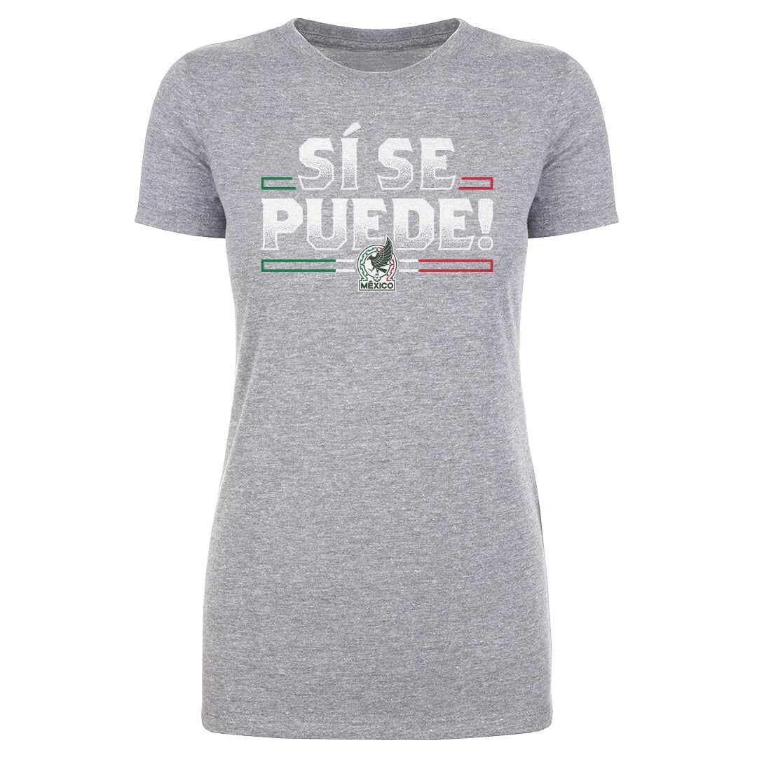 Explore mexico national team 500 level women8217s si se puede t-shirt – heather gray – England World Cup Kits and Jerseys