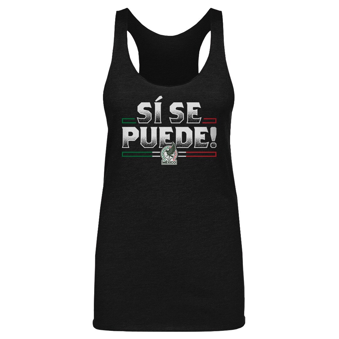 Explore mexico national team 500 level women8217s si se puede tri-blend racerback tank top – black – England World Cup Kits and Jerseys