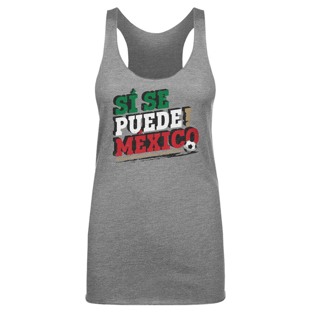 Explore mexico national team 500 level women8217s si se puede tri-blend racerback tank top – gray – England World Cup Kits and Jerseys