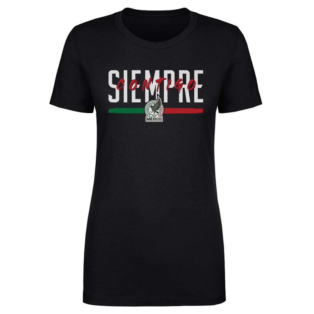 Explore mexico national team 500 level women8217s siempre contigo t-shirt – black – England World Cup Kits and Jerseys
