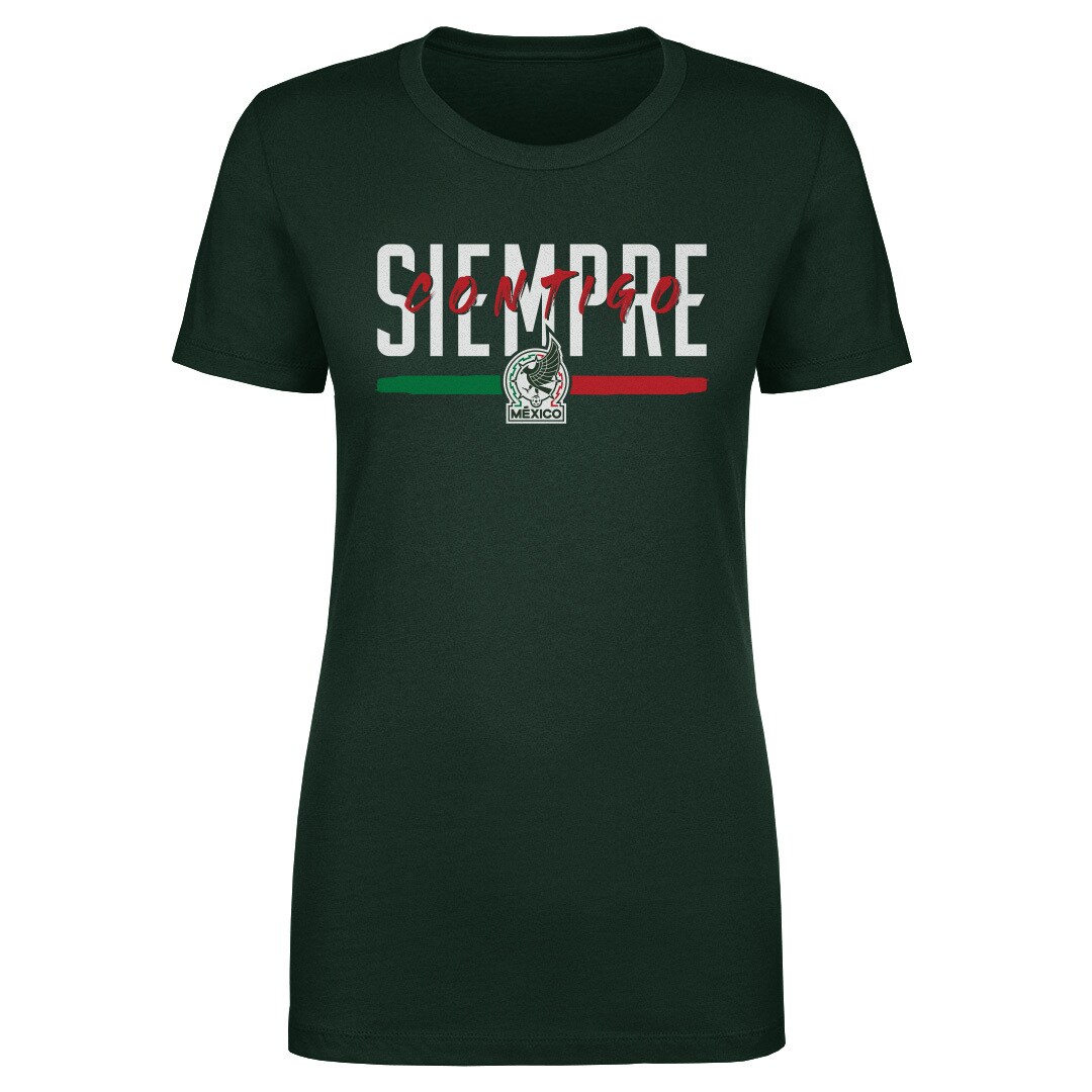 Explore mexico national team 500 level women8217s siempre contigo t-shirt – dark green – England World Cup Kits and Jerseys