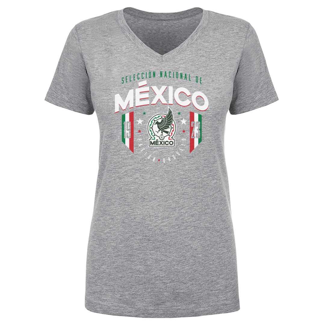 Explore mexico national team 500 level women8217s v-neck t-shirt – heather gray – England World Cup Kits and Jerseys