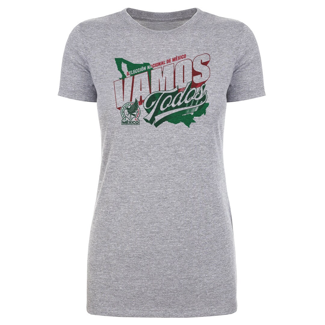 Explore mexico national team 500 level women8217s vamos todos country t-shirt – heather gray – England World Cup Kits and Jerseys