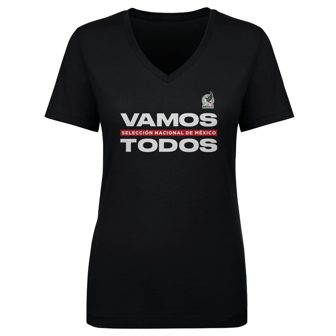 Explore mexico national team 500 level women8217s vamos todos v-neck t-shirt – black – England World Cup Kits and Jerseys