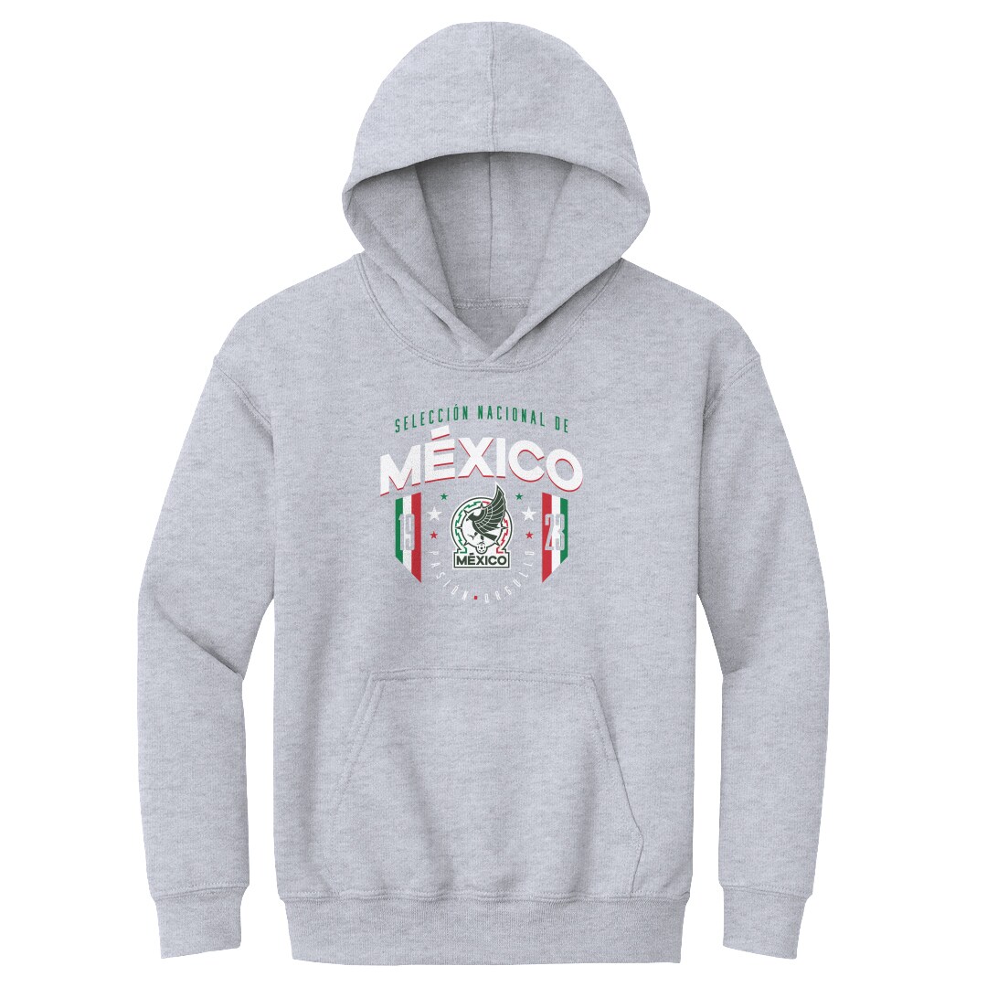 Explore mexico national team 500 level youth 1923 pullover hoodie – gray – England World Cup Kits and Jerseys